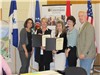 University of Missouri Extension recognition for Tina and Paula