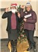 Tina Santa and Vicki Elf