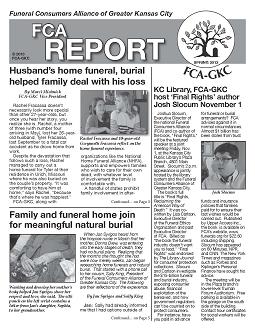 Funeral Consumers Alliance Newsletter
